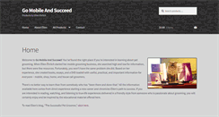 Desktop Screenshot of gomobileandsucceed.com